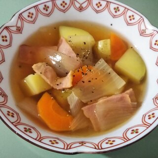 栄養満点！ベジブロスで作る野菜スープ
